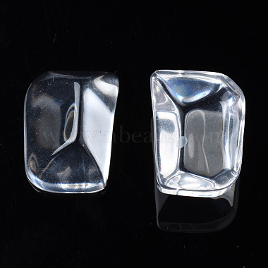 Transparent Rectangle Resin Cabochons(CRES-N031-006A-A01)-3