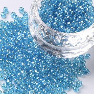 3mm LightCyan Glass Beads