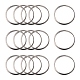 Non-Tarnish 201 Stainless Steel Linking Rings(X-STAS-F192-001P-03)-1