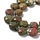 Natural Unakite Beads Strands(G-NH0004-026)-4