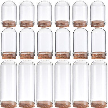 Clear Glass Bell Jars