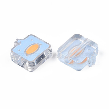 Perles en acrylique transparente(ACRC-S039-09)-4