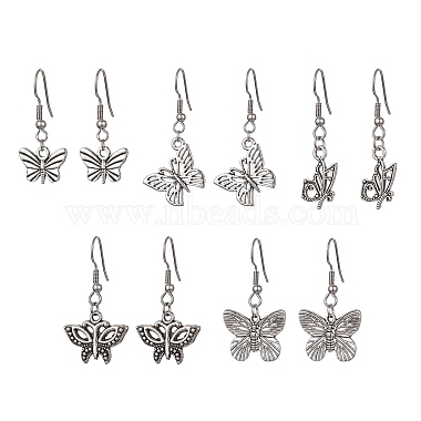 Butterfly 304 Stainless Steel Earrings