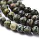 Natural African Turquoise(Jasper) Beads Strands(G-N0188-02-3mm)-6