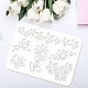 Plastic Drawing Painting Stencils Templates(DIY-WH0396-653)-3
