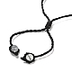 collier pendentif en forme de larme de fluorite naturelle(NJEW-K258-01F)-4