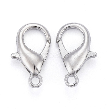 Zinc Alloy Lobster Claw Clasps(E106)-2