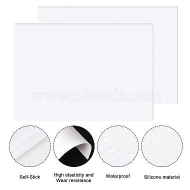 Silicone Single Side Board(AJEW-BC0006-15)-4