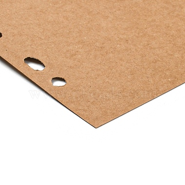 5 Sheets A4 Kraft Paper Binder Dividers(SCRA-WH0001-01B-01)-2