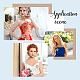 3Pcs 3 Colors Teardrop Shape Alloy Rhinestone Appliques(FIND-FG0002-20)-6