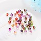 Two Tone Transparent Spray Painted Acrylic Beads(X-ACRP-T005-10mm-26-M)-2