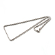 304 из нержавеющей стальной трос цепи ожерелья(X-STAS-M174-013P)-2