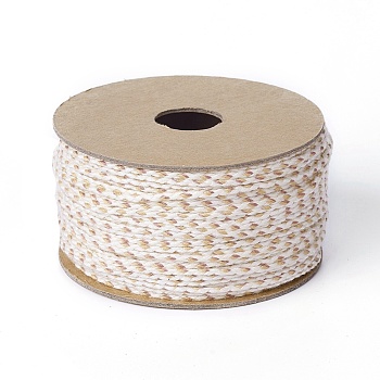 Macrame Cotton Cord, Braided Rope, for Wall Hanging, Crafts, Gift Wrapping, Colorful, 2mm, about 21.87 yards(20m)/roll