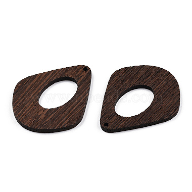 Pendentifs en bois de wengé naturel(WOOD-T023-67)-3