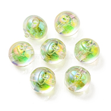 Lawn Green Fruit Acrylic Beads