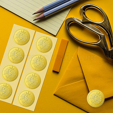 Self Adhesive Gold Foil Embossed Stickers(DIY-WH0211-175)-7