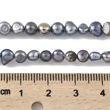 Dyed Natural Cultured Freshwater Pearl Beads Strands(PEAR-A006-03B)-5