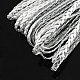 Плетеный искусственная кожа металлические шнуры(LC-S002-5mm-26)-1