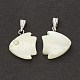 Natural Trochid Shell/Trochus Shell Pendants(SSHEL-K027-07)-2