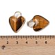 Natural Tiger Eye Faceted Pendans(KK-L218-005G-01)-3