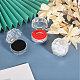 42Pcs 3 Colors Octagon Transparent Plastic Ring Boxes(CON-CA0001-022)-5
