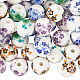 Handmade Flower Printed Porcelain Ceramic Beads(PORC-LT0001-12A)-7