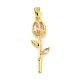 Fleur de rose pour la saint-valentin(X-KK-R153-01D-G)-1
