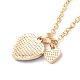 BFF/Best Friends Forever Alloy Pendant Necklaces(NJEW-K124-01B-G)-3