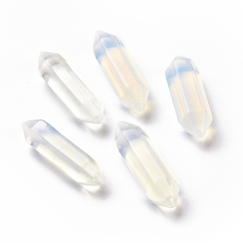 Opalite No Hole, Faceted, Double Terminated Points, 22~23x6x6mm