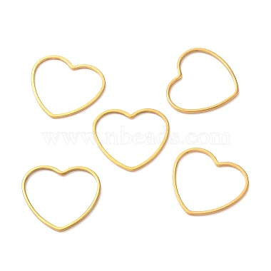 Golden Heart 304 Stainless Steel Linking Rings