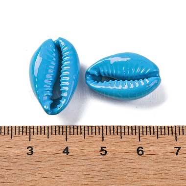 Baking Painted Cowrie Shell Beads(SSHEL-M023-01D)-3