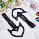 2Pcs ABS Plastic Devil Heart Rear Bumper Warning Handle Ring(HJEW-SP0001-51D)-4
