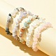 5Pcs 5 Style Natural Mixed Gemstone Chips Beaded Stretch Bracelets Set for Women(BJEW-FZ00007)-5