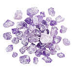 230G Rough Raw Natural Amethyst Beads, for Tumbling, Decoration, Polishing, Wire Wrapping, Wicca & Reiki Crystal Healing, No Hole/Undrilled, Nuggets, 15~29x14~25mm(G-NB0003-55)