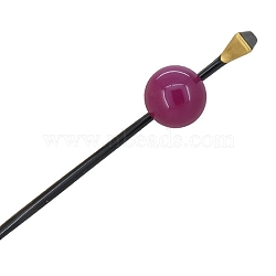 Acrylic & Resin Hair Sticks, Hair Accessories for Women & Girls, Purple, 180x25mm(PW-WGD7FD6-04)