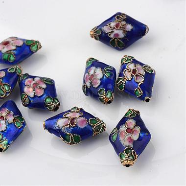 Handmade Cloisonne Beads(CLB082Y-6)-2