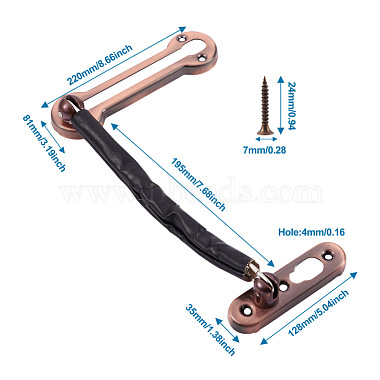 Stainless Steel Swing Bar Door Lock(SW-TAC0002-02C)-3