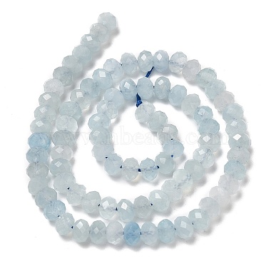 Natural Aquamarine Beads Strands(G-K256-58A)-5