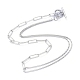 304 Stainless Steel Chain Necklaces(X-NJEW-JN02767)-1