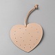 Imitation Leather Earring Display Cards(EDIS-WH0022-27B)-1