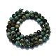 Natural African Turquoise(Jasper) Beads Strands(G-G927-24)-2