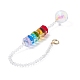 Glass Teardrop Pendant Decorations(HJEW-TA00019)-5