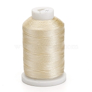 Nylon Thread, Sewing Thread, 3-Ply, Bisque, 0.3mm, about 500m/roll(NWIR-E034-A-30)