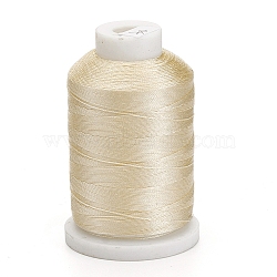Nylon Thread, Sewing Thread, 3-Ply, Bisque, 0.3mm; about 500m/roll(NWIR-E034-A-30)