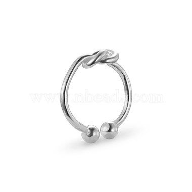 SHEGRACE Adjuestable Simple Elegant 925 Sterling Silver Cuff Rings(JR37A)-3