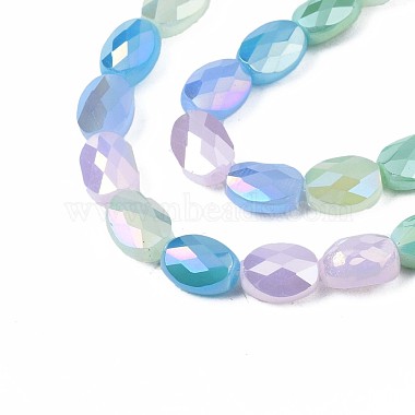 Electroplate Glass Beads Strands(X-EGLA-S194-17E)-3