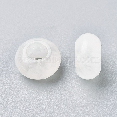Perles européennes de cristal de quartz naturel(X-G-G740-14x8mm-25)-2