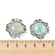 Natural Amazonite Faceted Connector Charms(G-M431-09P-01)-3
