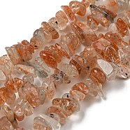 Natural Quartz Chip Beads Strands, 5~13x4~11x1.5~8mm, Hole: 0.6mm, 31.65''(80.4cm)(G-G905-13)
