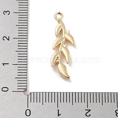 Brass Pave Clear Cubic Zirconia Pendants(KK-Z061-15G-02)-3